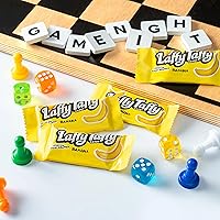 Vista 2 de Bolsa de Mini Barras Laffy Taffy, Plátano, Caramelo de Taffy masticable, 3.5 oz