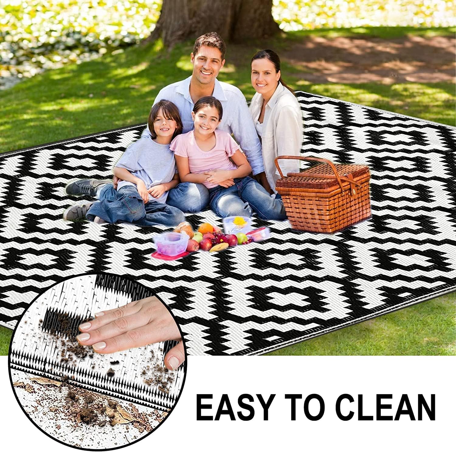 Buy Outdoor Rugs 5x8 for Patios Clearance,Outdoor Rug Waterproof