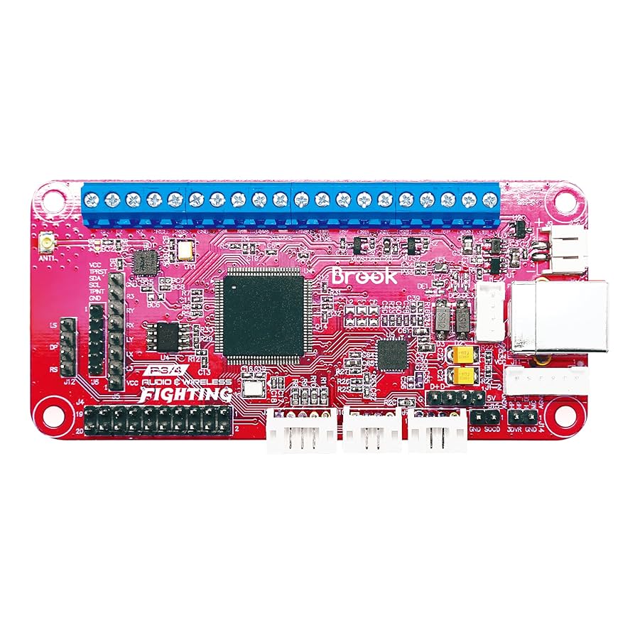 【ワイヤレス改造済み】レバーレス アケコン Brook WFB基板搭載 ワイヤレス改造済み】レバーレス アケコン Brook WFB基板搭載