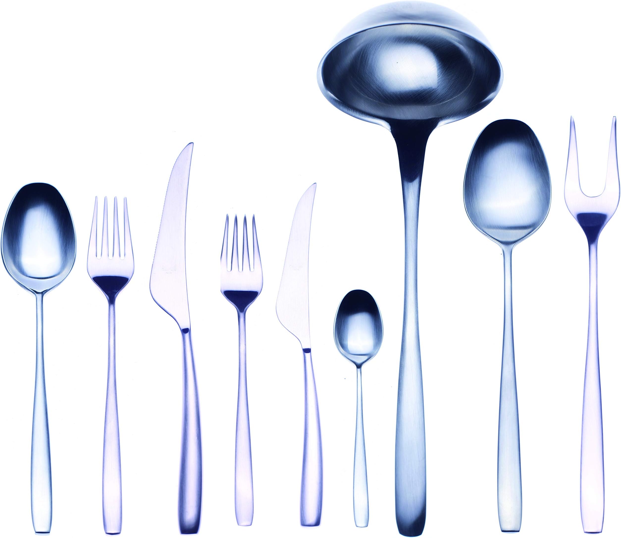 Mepra flatware-sets, Metallic