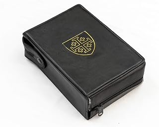 mds Real Leather Breviary Cover- Jerusalem Cross - Missal Cover - Bible Cover