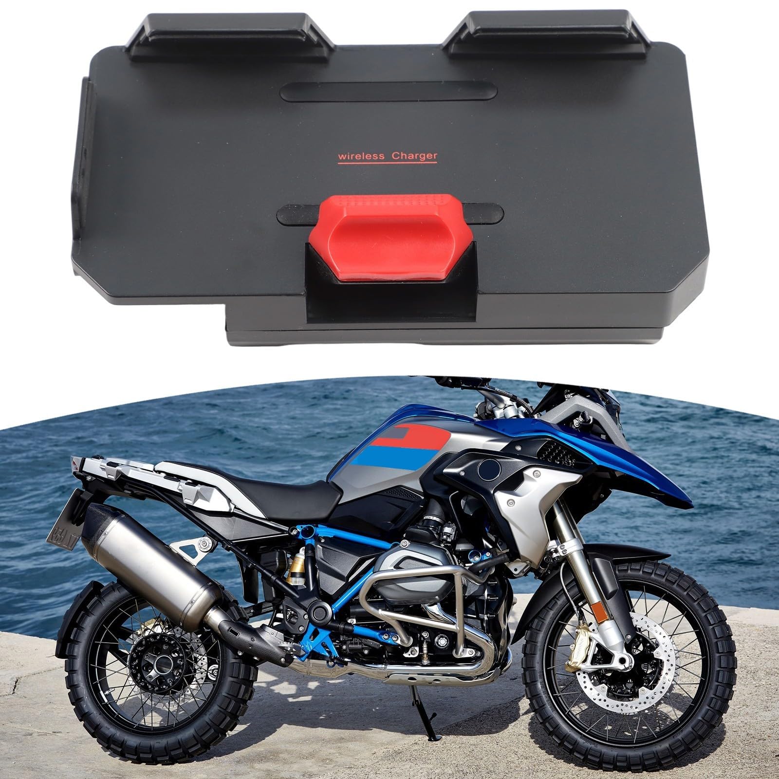 Supporto Telefono Moto Per BMW Per R1250GS R1200GS Per ADV R 1250 GS R1250 GS/Supporto per navigazione per telefono cellulare con ricarica wireless per moto Porta Cellulare Moto(Style 1 Supporto Telefono Moto Per BMW Per R1250GS R1200GS Per ADV R 1250 GS R1250 GS/Supporto per navigazione per telefono cellulare con ricarica wireless per moto Porta Cellulare Moto(Style 1