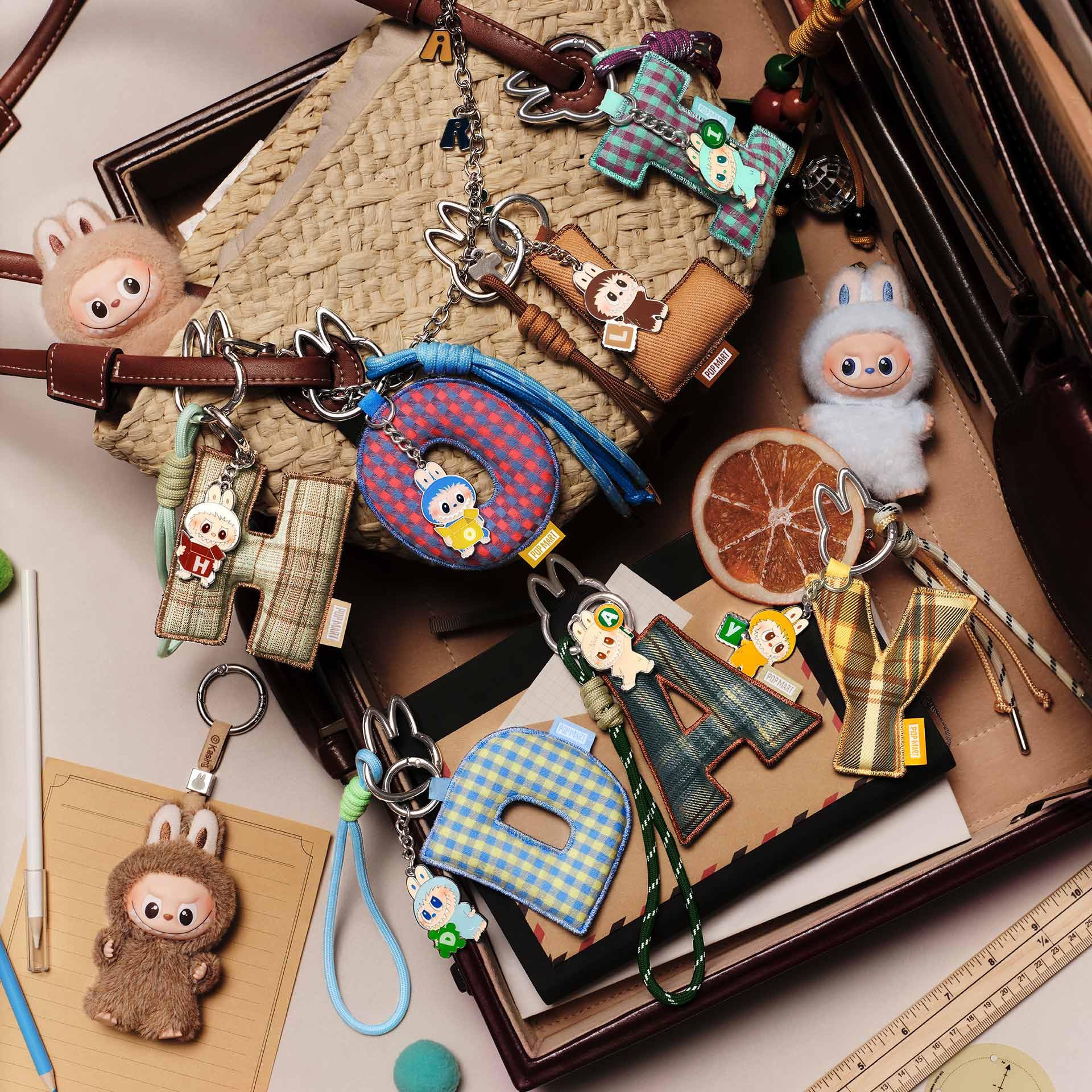 Amazon.com: POP MART The Monsters Pin for Love Series- Letter