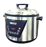 Nesco RA42445 Nesco 11-Quart Pressure Cooker, 11 Liter, Black Black 10.6 Quarts