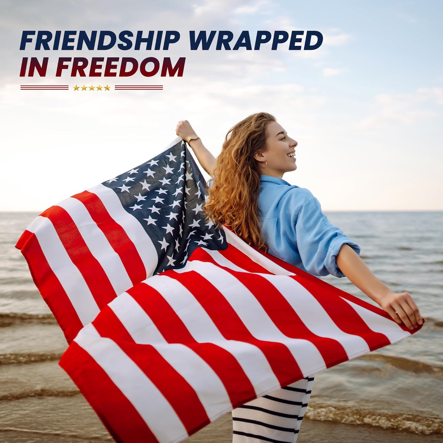 Premium American Flag for Outside 4x6 Made in USA | Outdoor Nylon Flag with Embroidered Stars & Hand-Stitched Stripes | US Sourced Materials | Built & Finished in Wisconsin