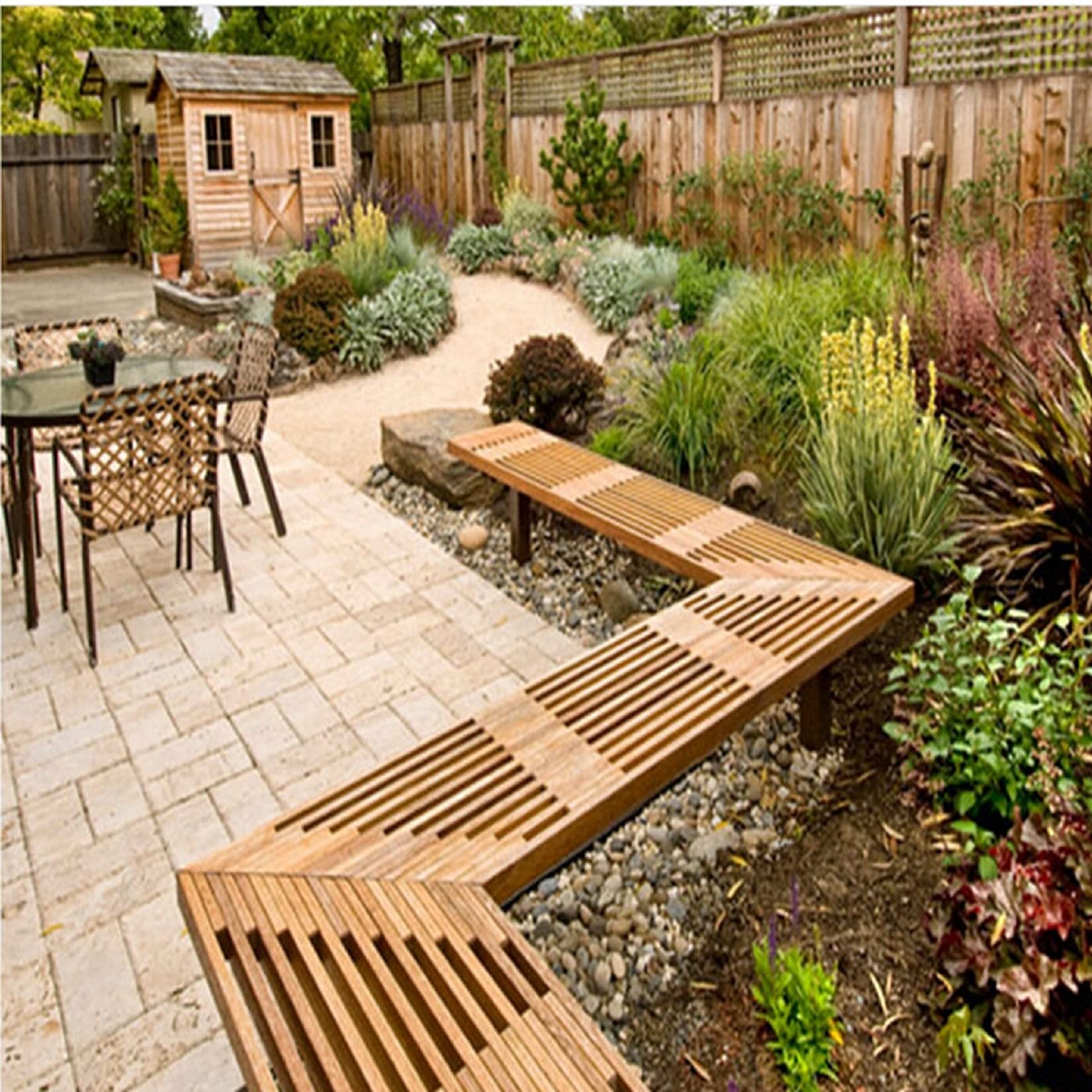 Wisfor Stampo per Cemento Pavimento Esterno, per Calcestruzzo Effetto Pietra per vialetto da Giardino DIY per Patio Balcone Terrazza 60x50cm