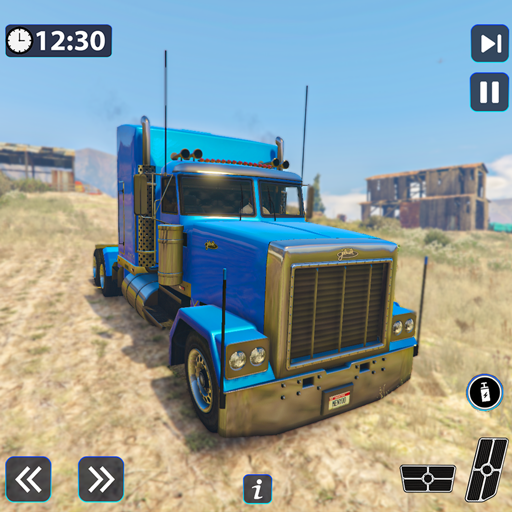 Urbaner US-LKW-Fahrsimulator offline - Euro-Lastwagenfahrer, offene Welt, Stadtverkehr 2024