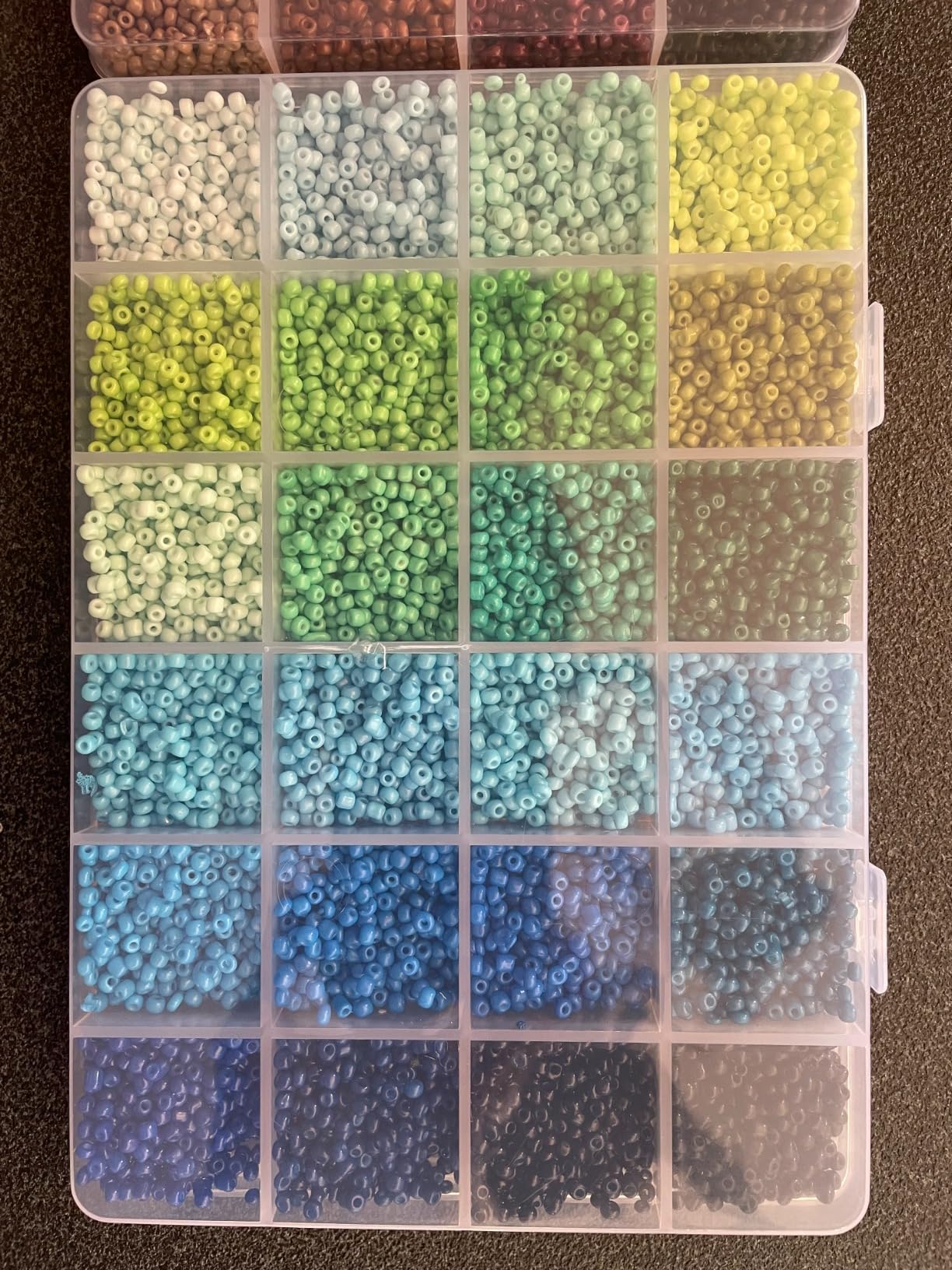 1440 Pezzi Di Perline E Tubi A Crimpare In Ottone Per Gioielli Fai Da Te – Kit Completo 6 Colori Per Bracciali, Collane E Accessori - 2