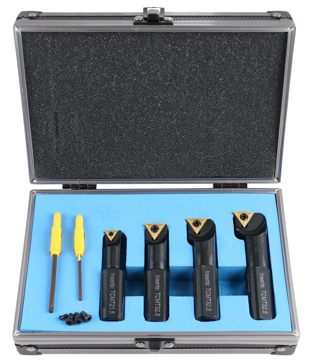 Accusize Indexable Stubby Boring Bar Set - Carbide Inserts -10