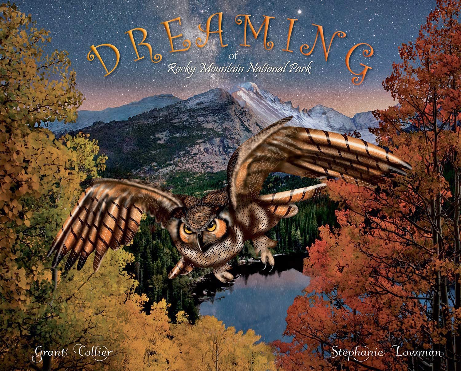 Dreaming of Rocky Mountain National Park (An educational children's picture book with dinosaurs, Colorado animals, Native Americans - great bedtime / good night story for kids ages 5-10)