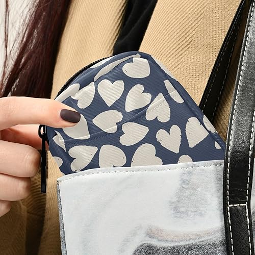 Vista 5 de Pastillero de viaje semanal pequeño lindo pastillero 7 días pastillero soporte vitamina botella organizador corazón azul Beige