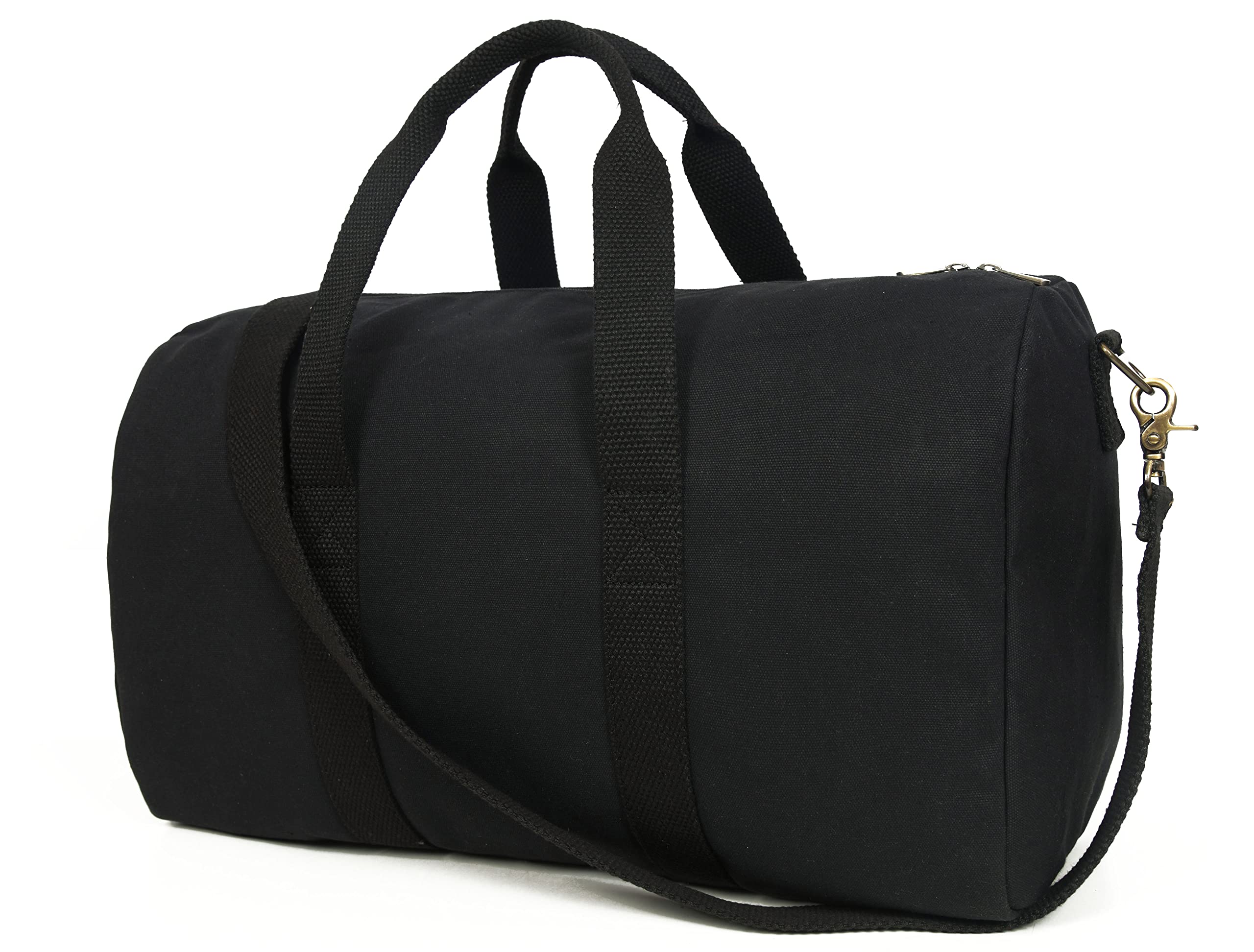 AARON LEATHER GOODS VENDIMIA ESTILOExtra-Large Travel Duffel Bag Canvas- Weekender, Gym, Overnight, Carry On Bag for Women Men, Travel, Gym, Weekend (Green)