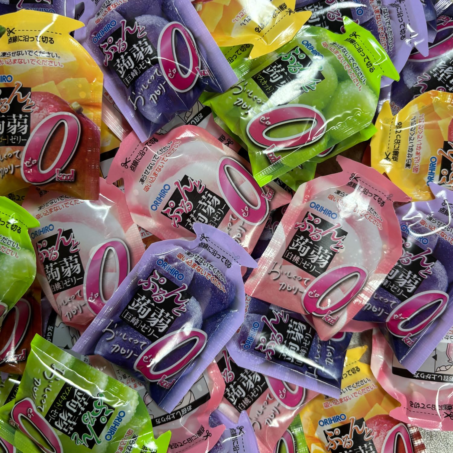 Amazon.co.jp: ぷるんと蒟蒻ゼリーパウチ オリヒロ【カロリー0