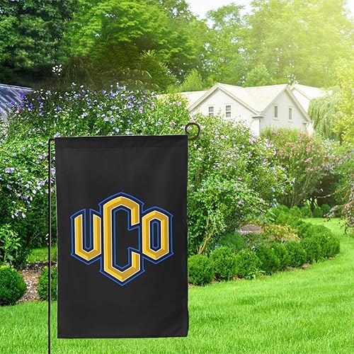 Miniatura 6 de Bandera de jardín de la Universidad de Oklahoma Central de 12.5 x 18 pulgadas para decoración de patio interior y exterior