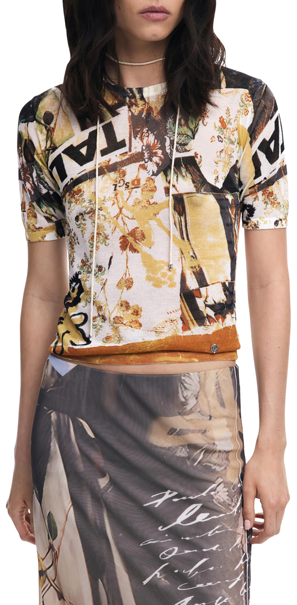 Desigual TS_Katrina, 6007 BEIGE Safari, M