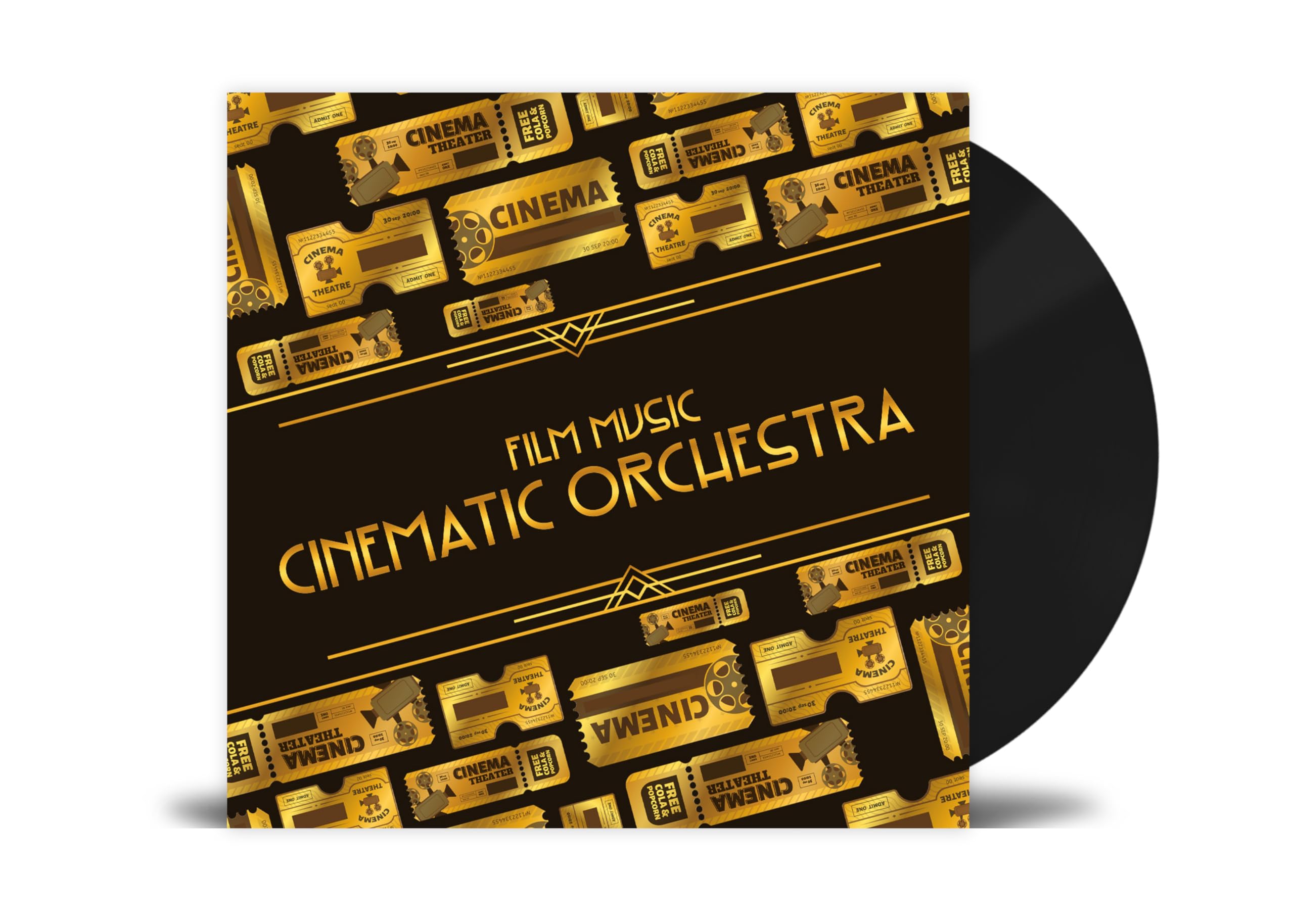 Vinile Film Music: Cinematic Orchestra – C’era una volta in America, Il Padrino, La vita è bella