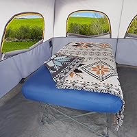 Vista 2 de KAMPKEEPER - Cama de Campamento, Camas de Campamento para Adultos, Cama Plegable de Campamento con Colchón de Aire Inflable y Bolsa de Transporte