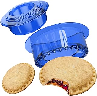 5 pcs of 2 sets Bread Sandwich Maker mold-Uncrustables Cutter for Kids - Sealer and DIY cookie cutter Lunch Lunchbox Bento Box Childrens Boys Girls (blue)