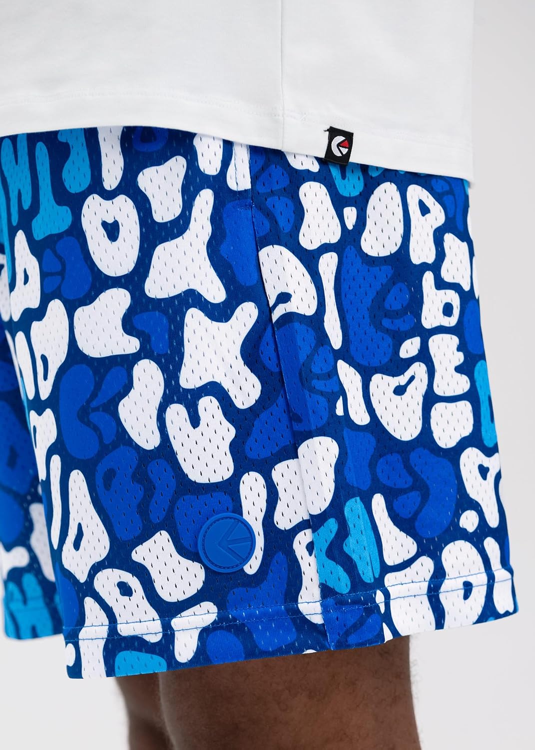 Ethika Men's Basketball Short, Athletic Performance Short for the Court and the Streets - BBS - Apex Marina 5in