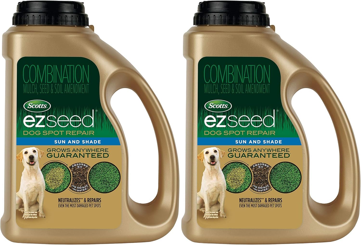 Scotts EZ Seed Sun & Shade 17530 Dog Spot Repair, 2 LB - 2 Pack