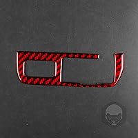 Vista 6 de NVCNX Real Premium Fibra de carbono compatible con Toyota Tacoma 2016-2017 Accesorios Car Dash Bed Interruptor de luz Panel Panel Cubierta