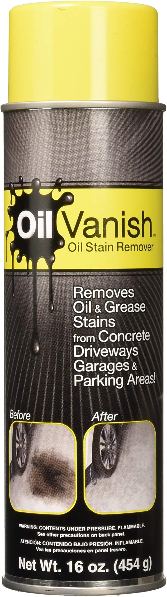 Oil Stain Remover, 16 oz, One Pack