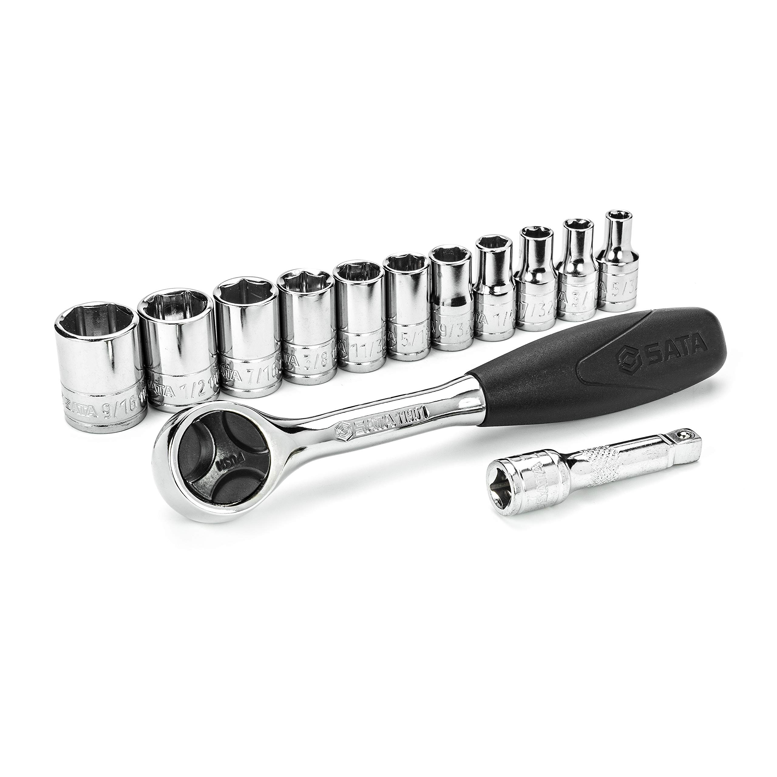 GearWrench 80144S-06 1/4" Drive X 9mm 6-Point Mid-Length Metric Socket