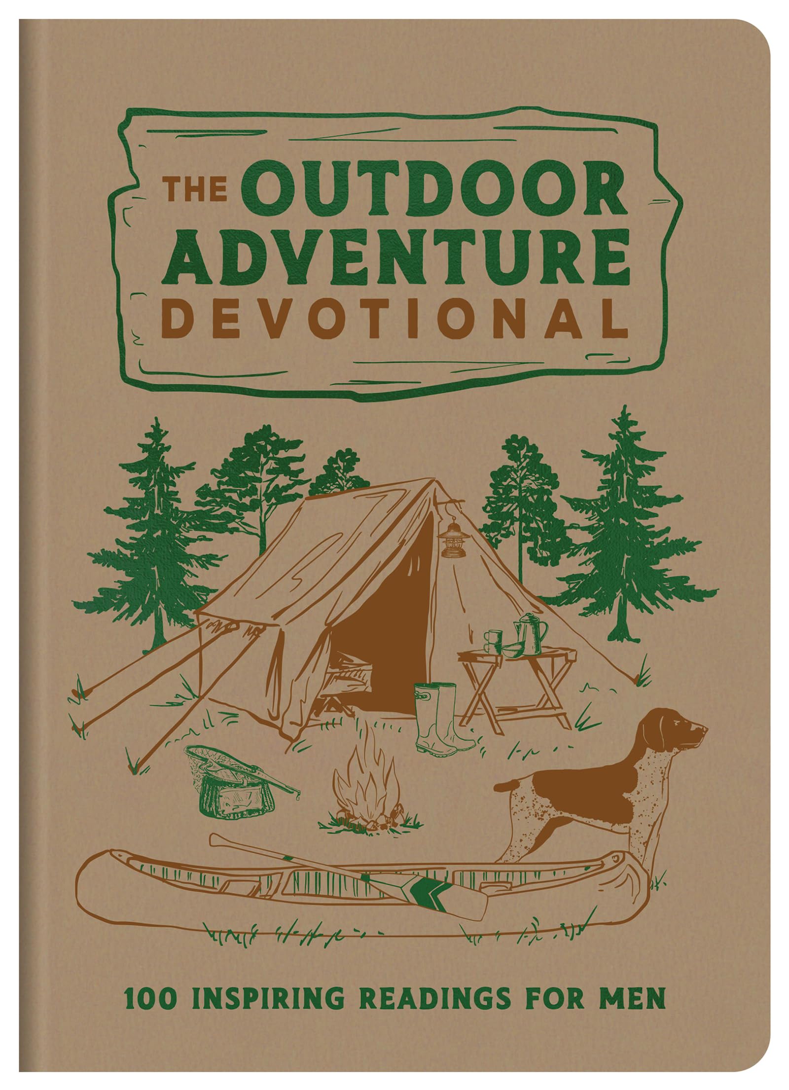 Barbour Publishing The Outdoor Adventure Devotional: 100 Inspiring Readings for Men