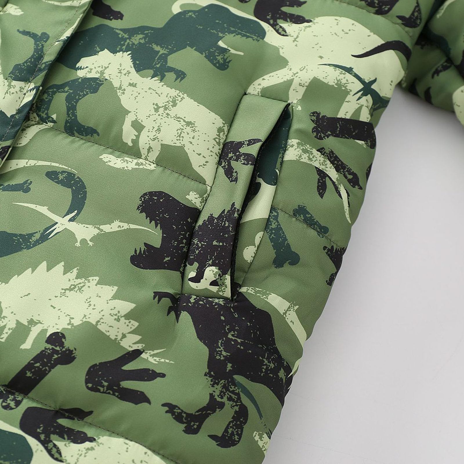 Genérico Chaqueta Polipiel Niña - Abrigo De Invierno Infantil con Capucha Forro Polar Cálido Chaqueta Impermeable Cremallera para Niñas