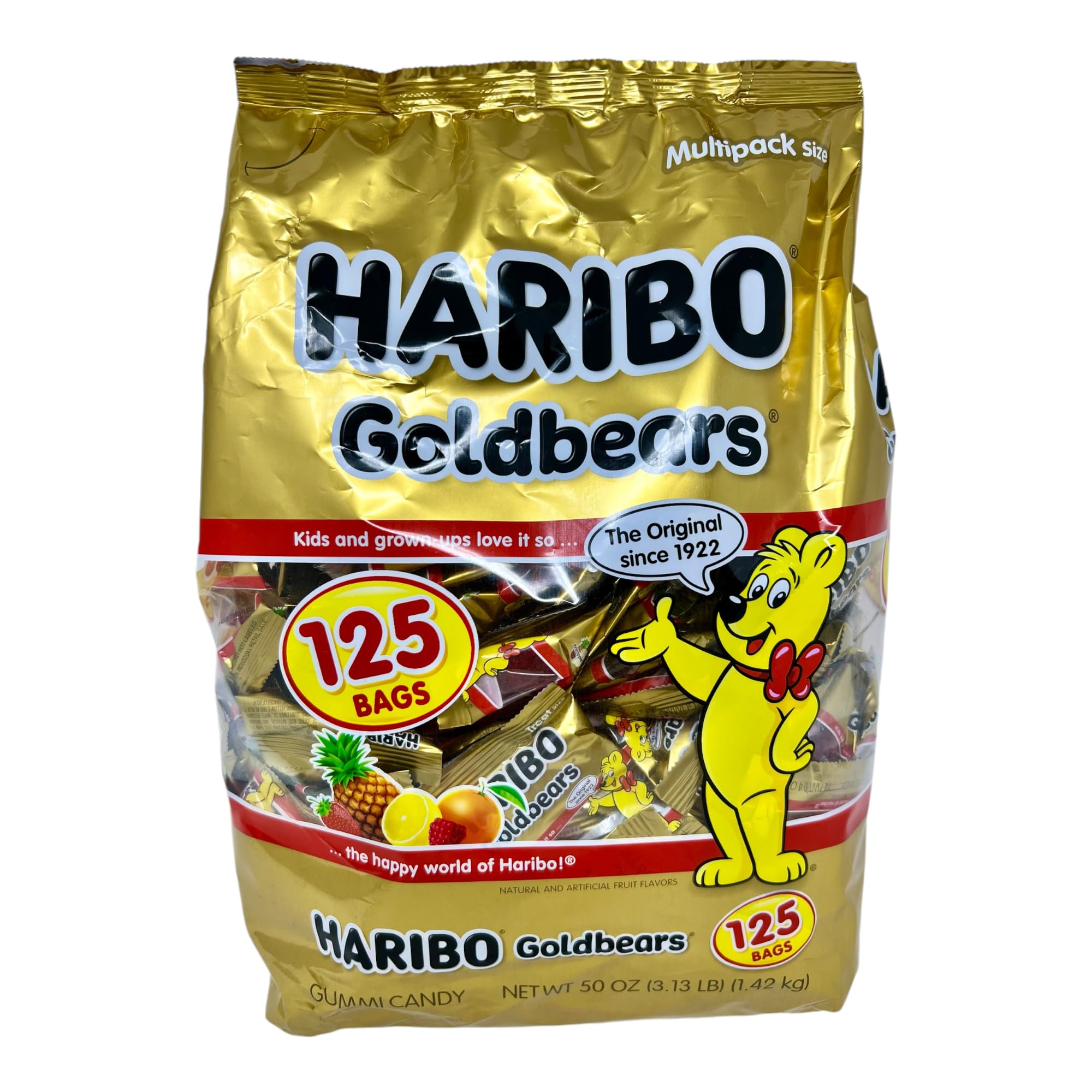Haribo Goldbears Candy, 125 Treat Bags (50 OZ) | eBay