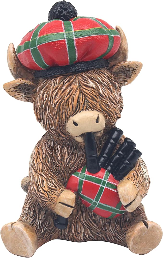 Lesser & Pavey Happy Highland, statuette per decorare la