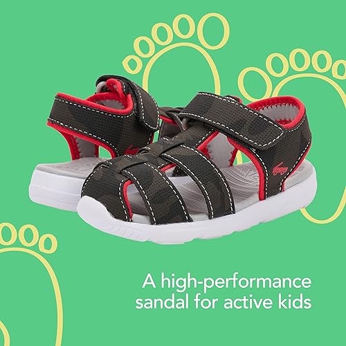 Vista 3 de See Kai Run Cyrus FlexiRun - Sandalias deportivas para niños con punta cerrada