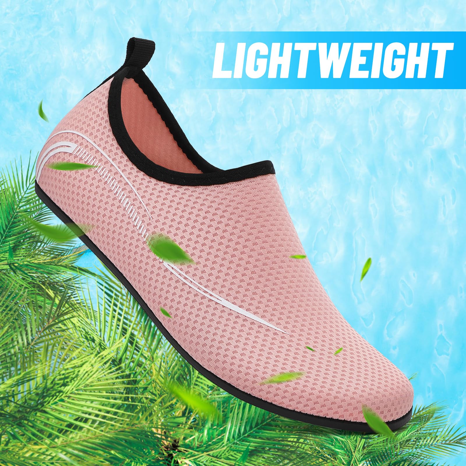 Uomo Donna Scarpe da Scoglio Water Shoes Scarpette per Scogli Scarpe Mare Antiscivolo Scarpe Spiaggia Traspirante Scarpe Acquatiche per Sport Acquatici Parco Acquatico.Gr.34-47 EU