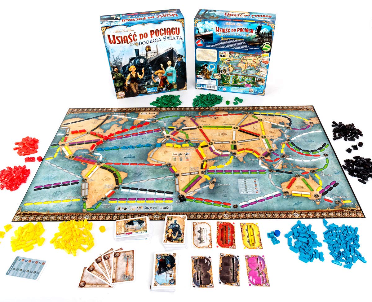 Rebel, Gioco da tavolo "In den Train Fahren": Round Die Welt"