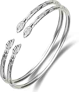 Amazon.com: Better Jewelry Leaf Ends Solid .925 Sterling