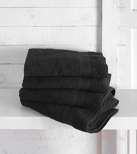 Miniatura 2 de All Design - Toallas de baño de 27 x 54 pulgadas, de secado rápido, 100% algodón turco pbaño, invitados, piscina, gimnasio, campamento, viajes,