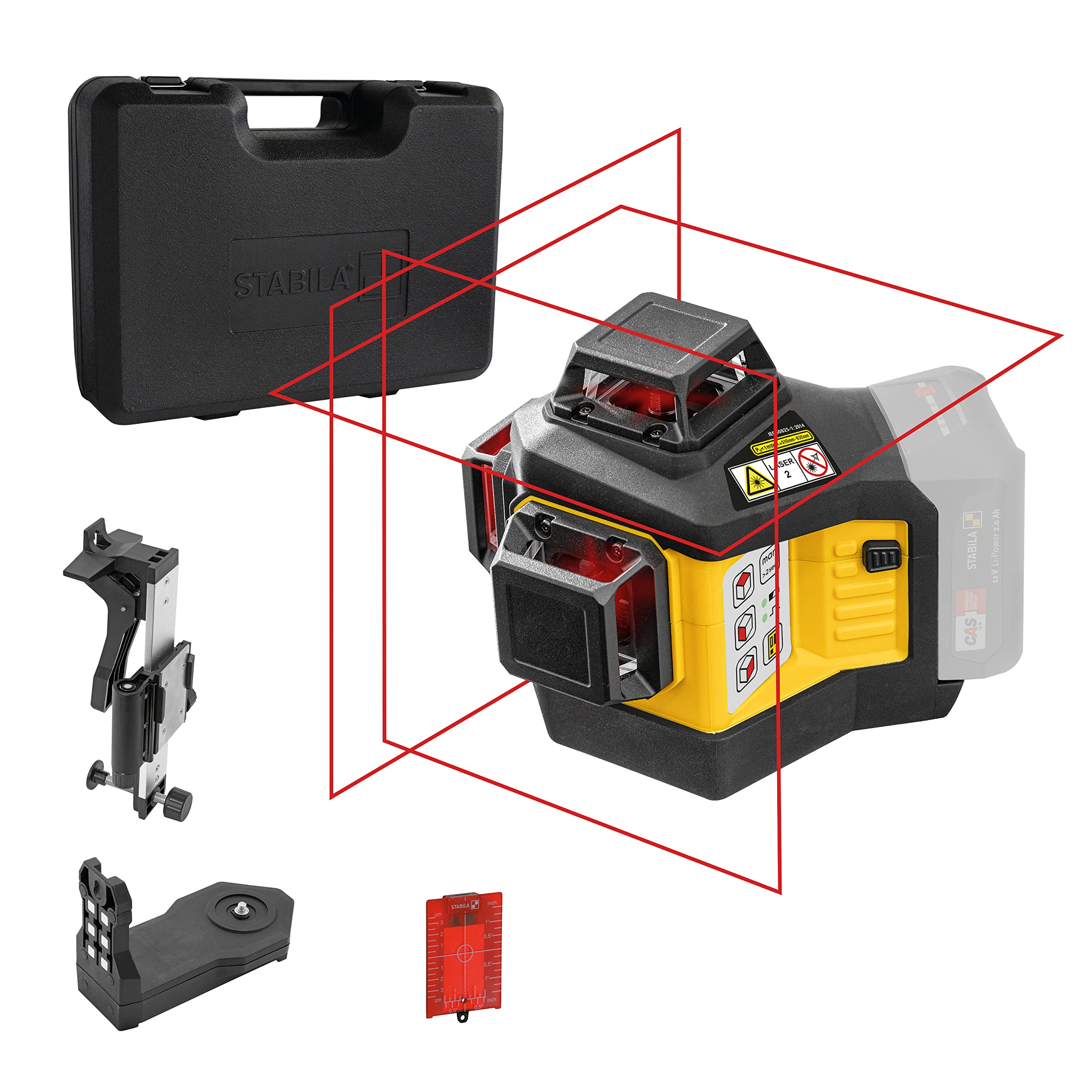Stabila LAX 600 Multi-Line Laser 12V Bare Unit