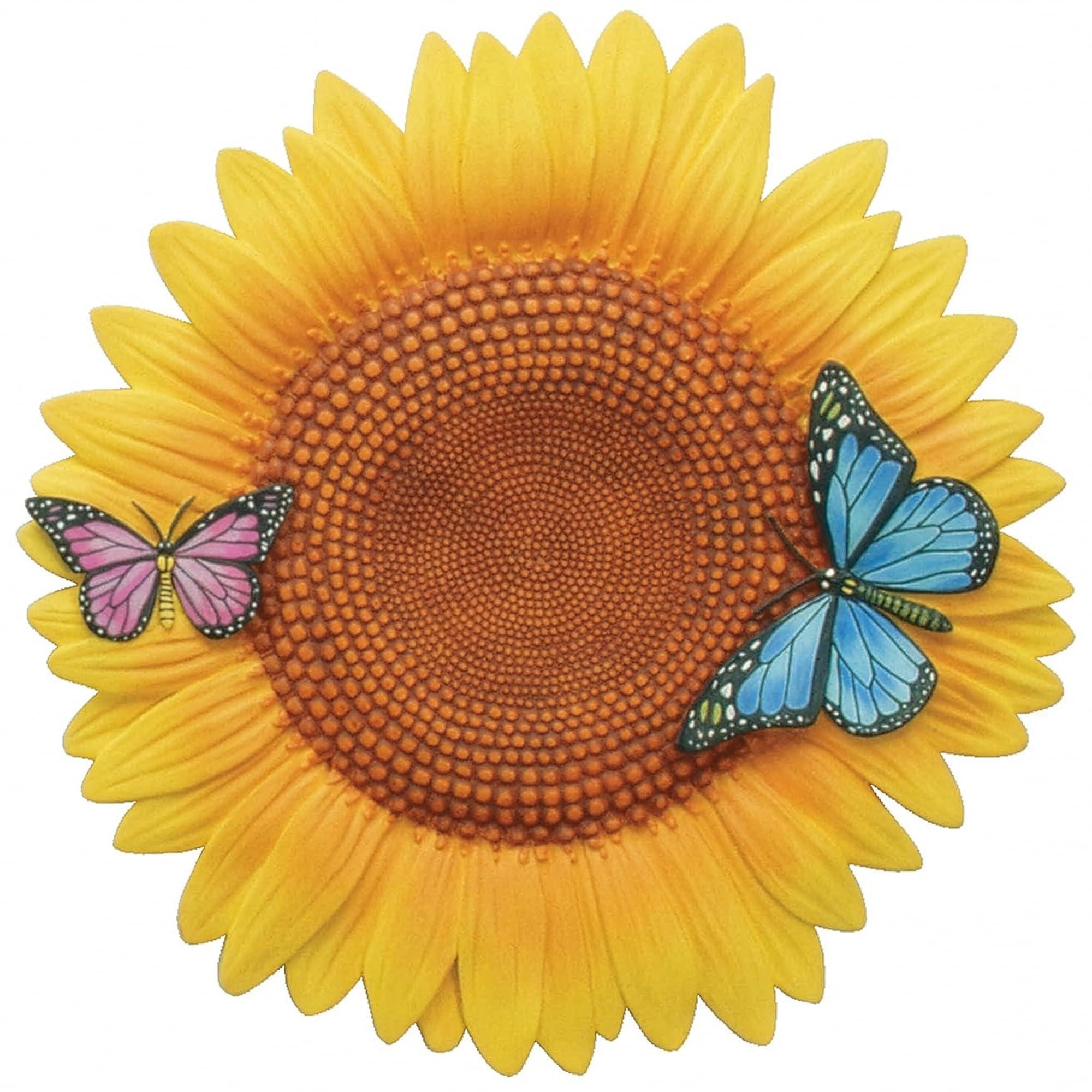 Spoontiques - Garden Décor - Sunflower Stepping Stone - Decorative Stone for Garden — image 1