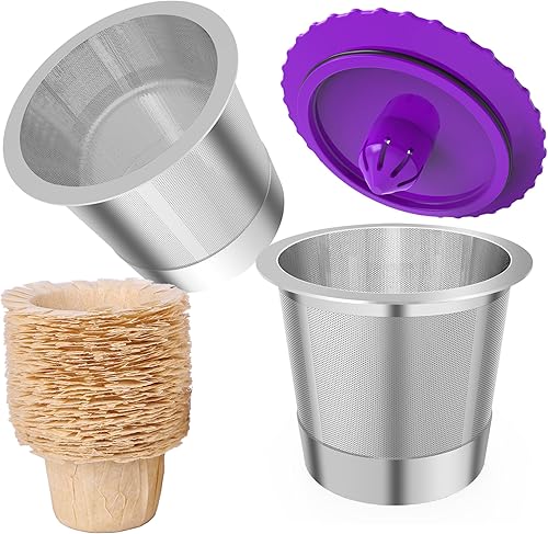 Miniatura 8 de Haetyly 300 filtros desechables de papel de café compatibles con Keurig Single Serve 1.0 y 2.0, se adapta a todas las marcas de filtros