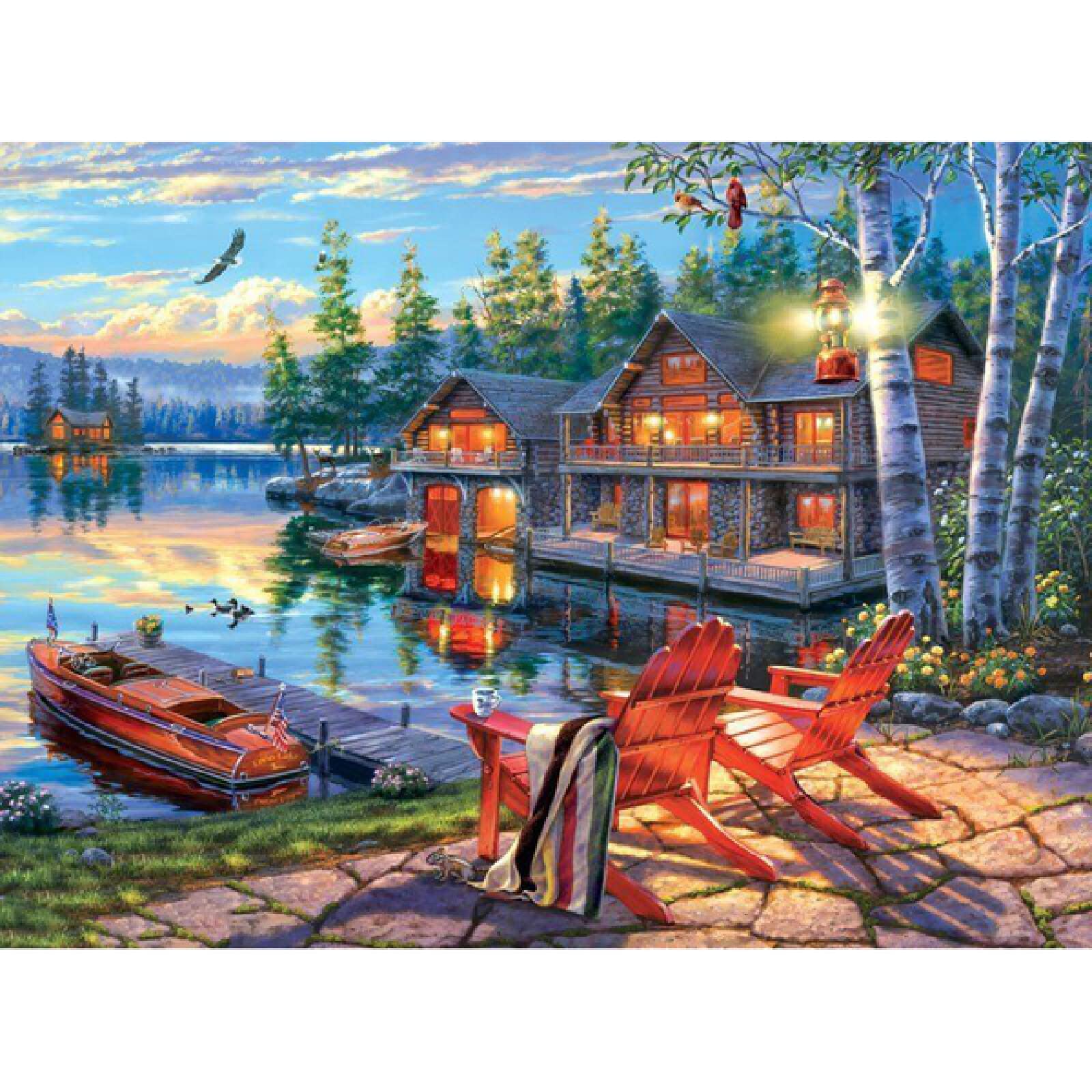 ZHXXFD 5D Diamond Painting Kits for Adults Kids Full Drill Dog 30X40 Diamond Art Rhinestone Round Beads Cross Stitch Embroidery Mosaic,D21