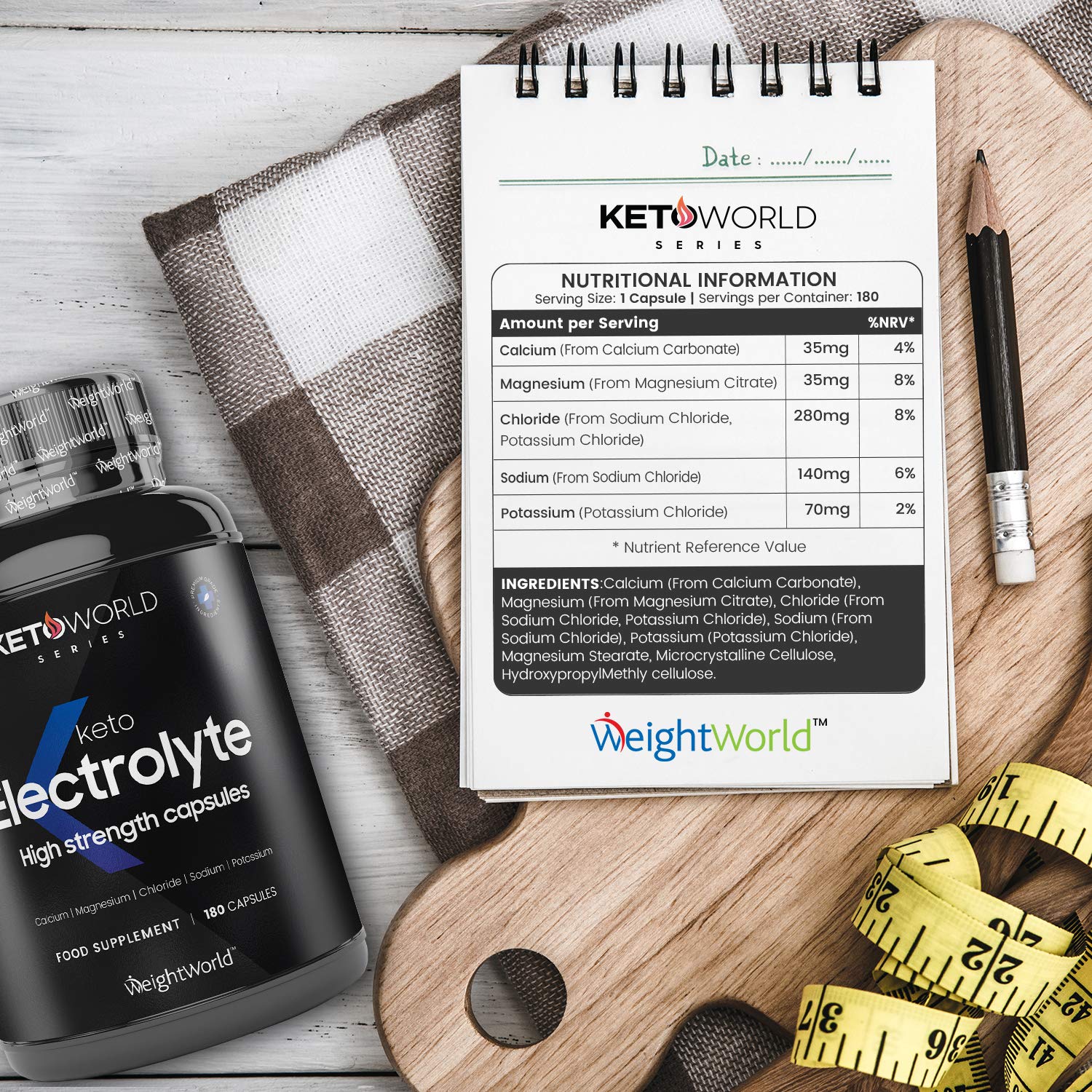 Buy Keto Electrolytes Capsules 180 Hydrating Electrolyte Capsules (6