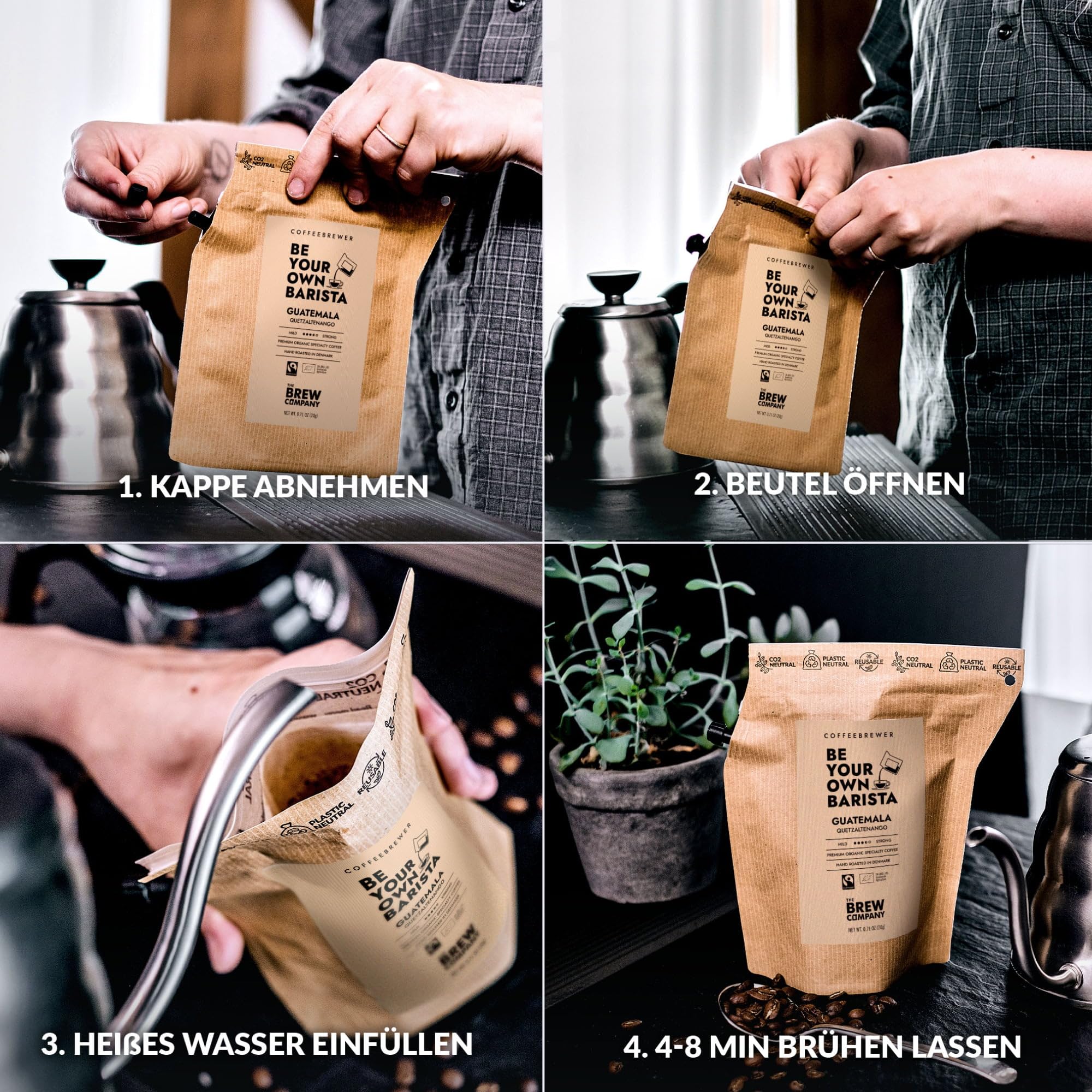 Kaffee Geschenk Probierset für Kaffeeliebhaber - Innovative Geburtstags Geschenkideen für Mann & Frauen | Spezialitäten & Gemahlen Coffee Set aus Premium Kaffeebohnen | Geschenkset aus Aller Welt