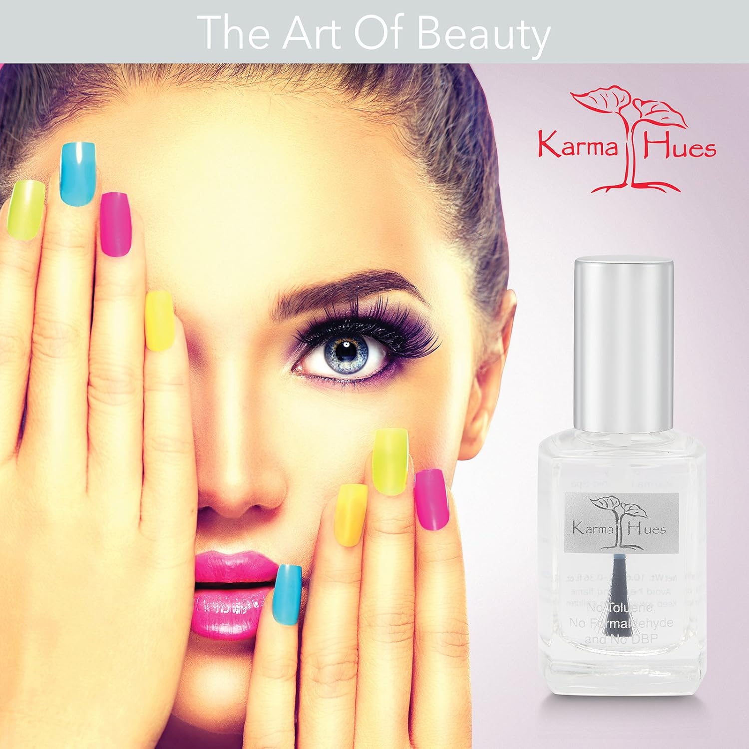 Karma Organic Triple 5 Base Coat; Non-Toxic Nail Treatment Vegan Cruelty-Free : Beauty & Personal Care