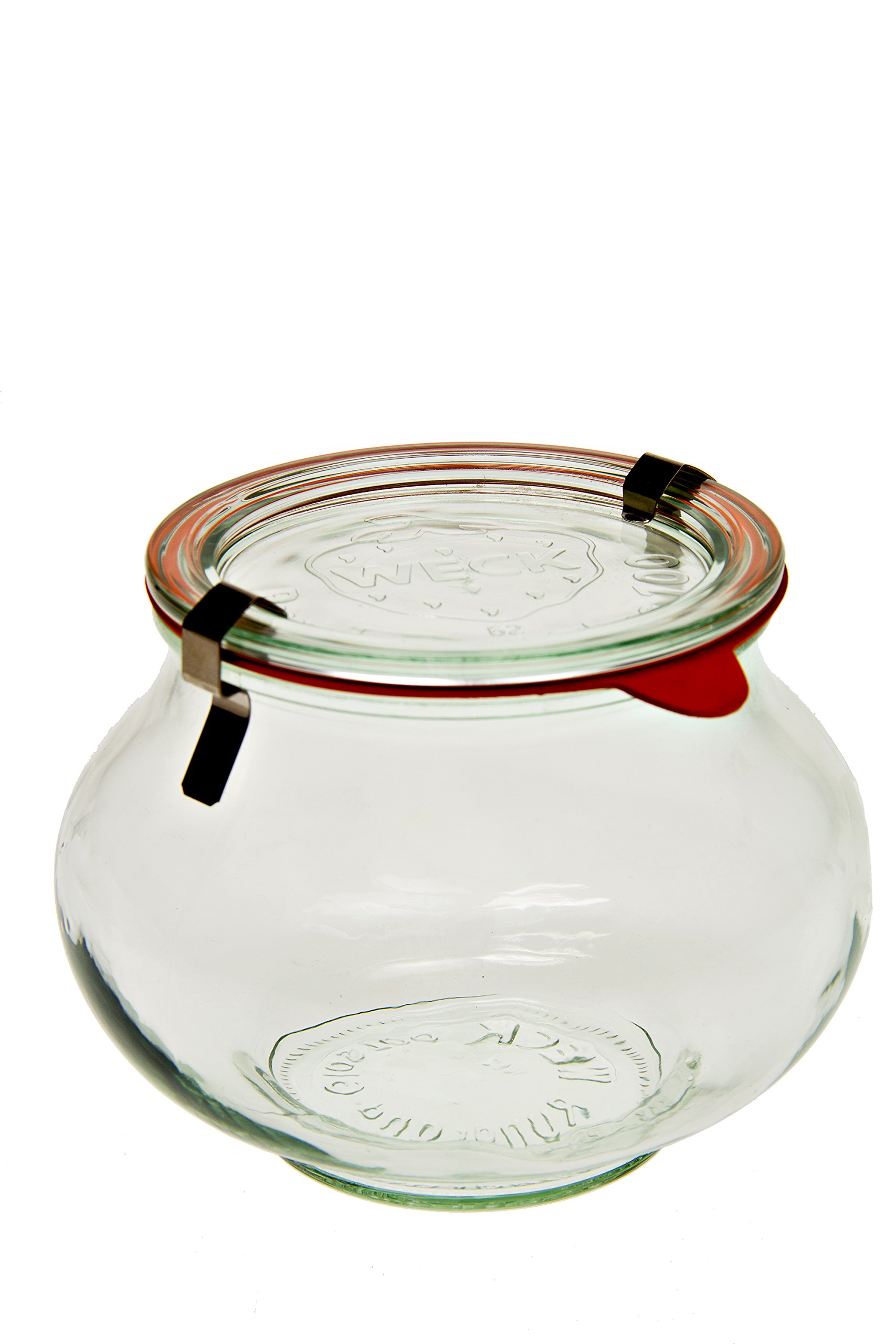 Amazon.com: Weck 748 Deco Jar - 1 Liter, Set of 4: Home & Kitchen