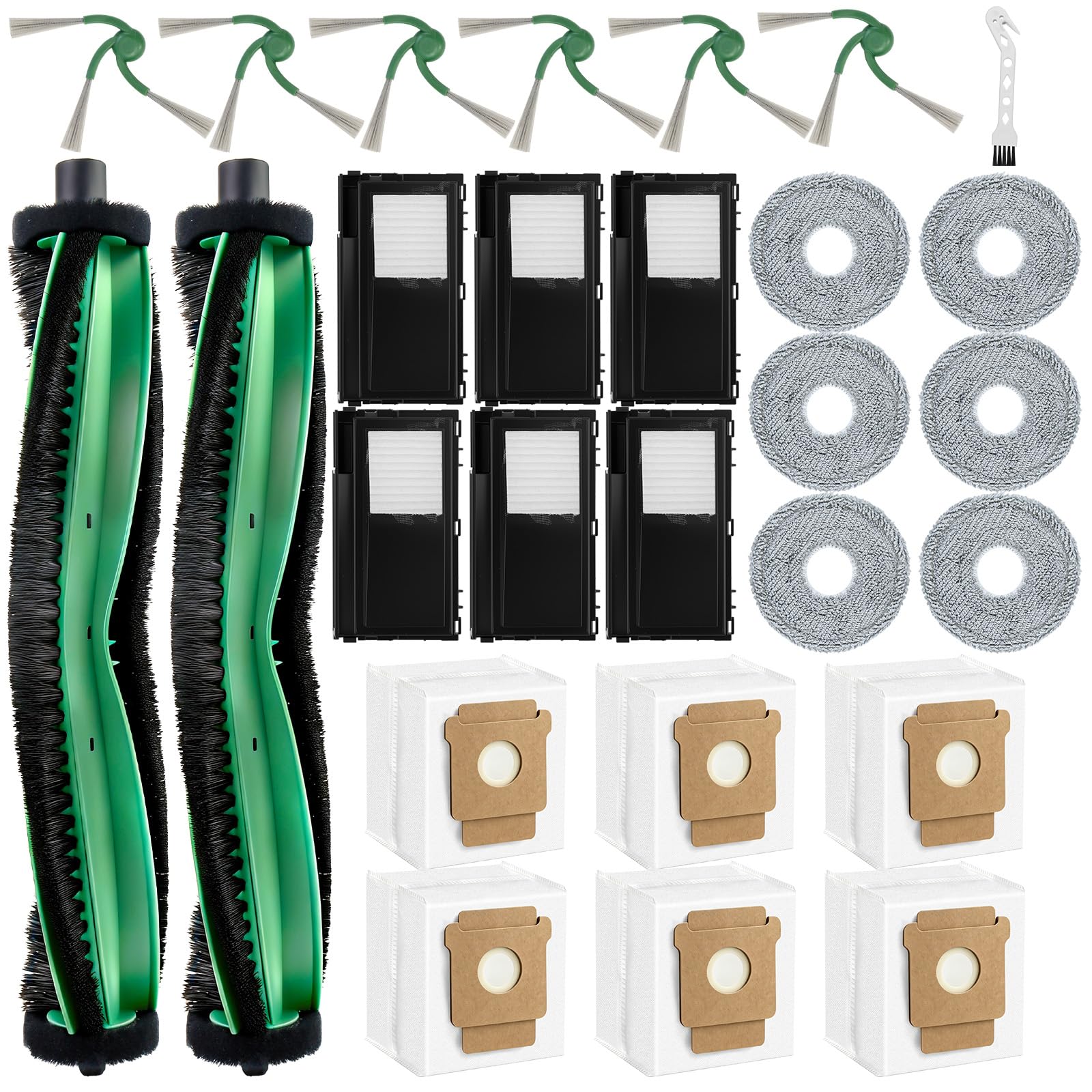 27-pak akcesoriów do iRobot Roomba Plus 576 Combo/416 Combo/516 Combo