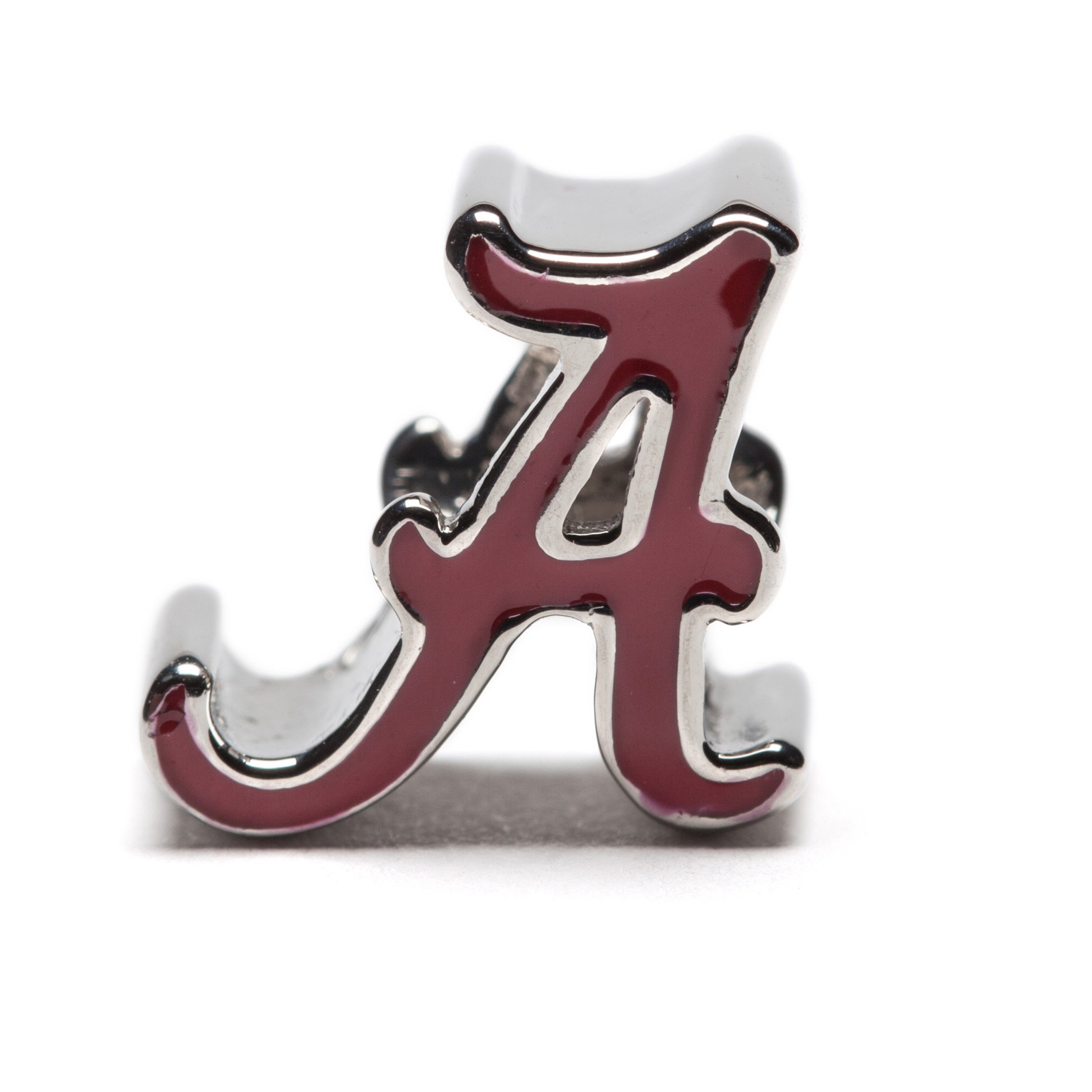 Stone ArmoryAlabama Crimson Tide Jewelry for Women - Crimson A Charm for Charm Bracelets - Hypoallergenic Stainless Steel Charms - University of Alabama Jewelry