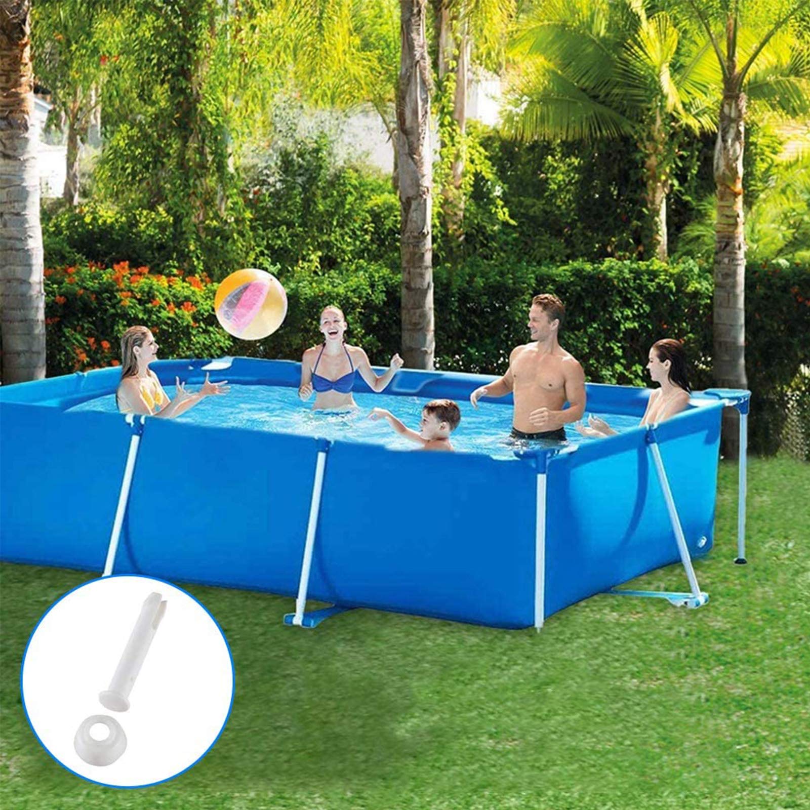 Metal Frame Pool Replacement Parts Steinbach Steel Wall Pool New