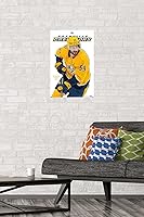 Vista 2 de Trends International NHL Nashville Predators - Póster de pared Roman Josi Feature Series 23, 22.4 pulgadas de largo x 14.7 W, versión premium sin