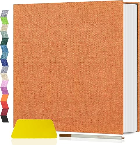 Miniatura 8 de Popotop Álbum de fotos autoadhesivo para álbumes de recortes de 4 x 6 pulgadas, 5 x 7 pulgadas, 8 x 10 pulgadas, álbumes de fotos de bricolaje como