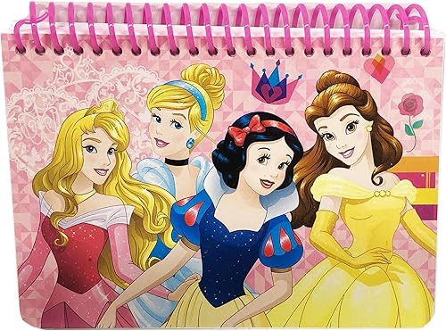 Miniatura 5 de Disney Princess Libro de autógrafos con bolígrafo, rosa, 5.8 x 4.0 pulgadas, 1 libro para niños, lectura, tema de princesa